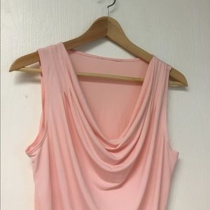 Cowl neck tank